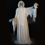 Halloween animovaná kostra se zvonkem, 182 cm
