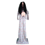Halloween strašidelná Beatrice pojídající mozek, 200 cm 