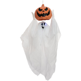 Halloween duch s hlavou dýně, 110 cm