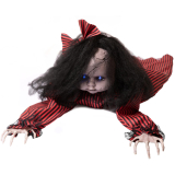 Halloween strašidelná panenka, 110 cm