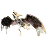 Halloween kostra draka, 90 cm 