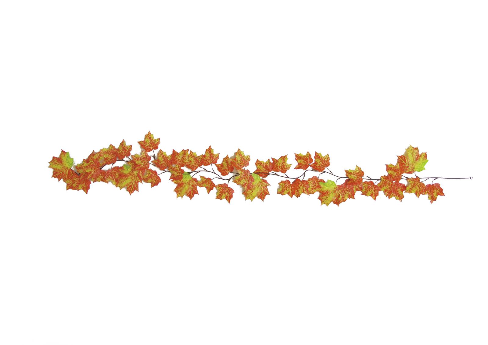 Podzimní girlanda javoru, 180cm