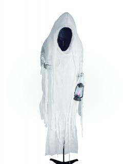 Halloweenská figurína duch bez tváře s lucernou, 170cm