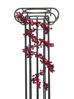 Podzimní Girlanda z bobulí - červená, 180cm