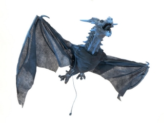 Letící drak s pohybem a zvukem, 120cm
